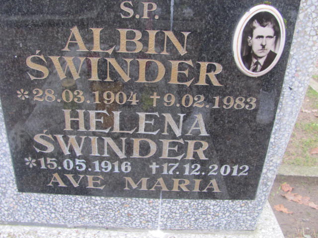 Helena SWINDER 1916 Słupsk - Grobonet - Wyszukiwarka osób pochowanych