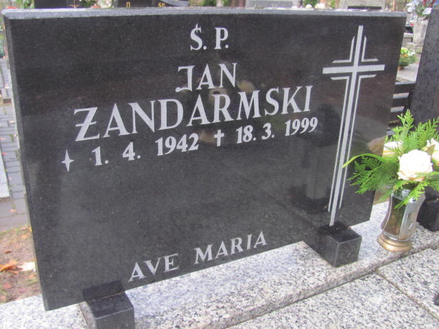 Jan ŻANDARMSKI 1942 Słupsk - Grobonet - Wyszukiwarka osób pochowanych