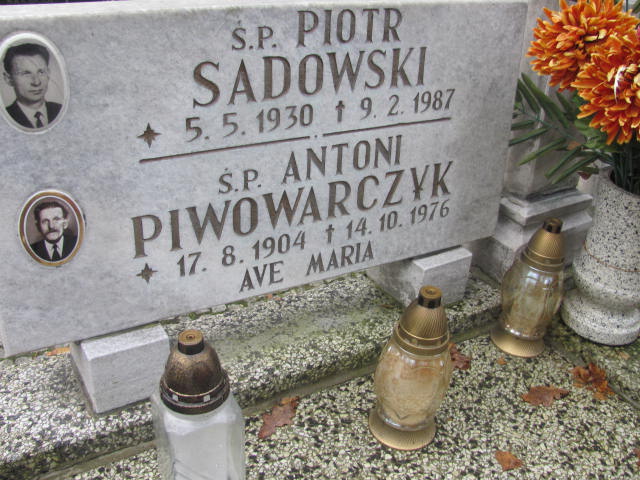 Antoni Piwowarczyk 1904 Słupsk - Grobonet - Wyszukiwarka osób pochowanych
