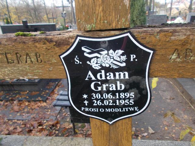 Adam GRAB 1895 Słupsk - Grobonet - Wyszukiwarka osób pochowanych