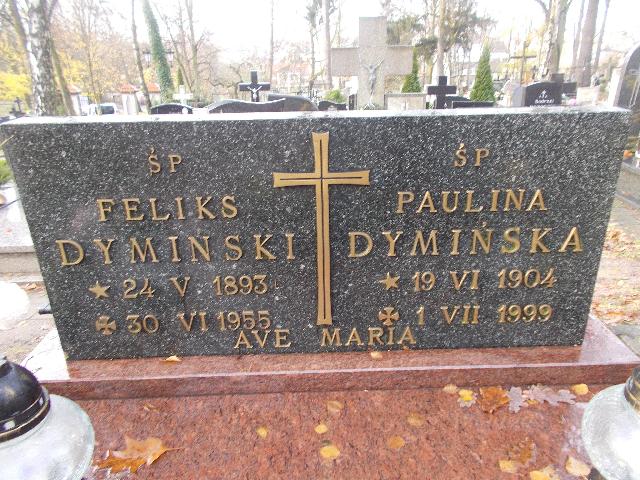 Feliks DYMIŃSKI 1893 Słupsk - Grobonet - Wyszukiwarka osób pochowanych