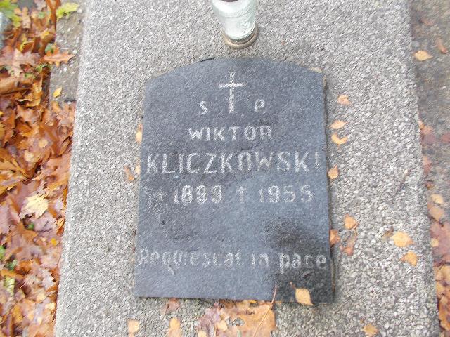 Wiktor KLICZKOWSKI 1899 Słupsk - Grobonet - Wyszukiwarka osób pochowanych