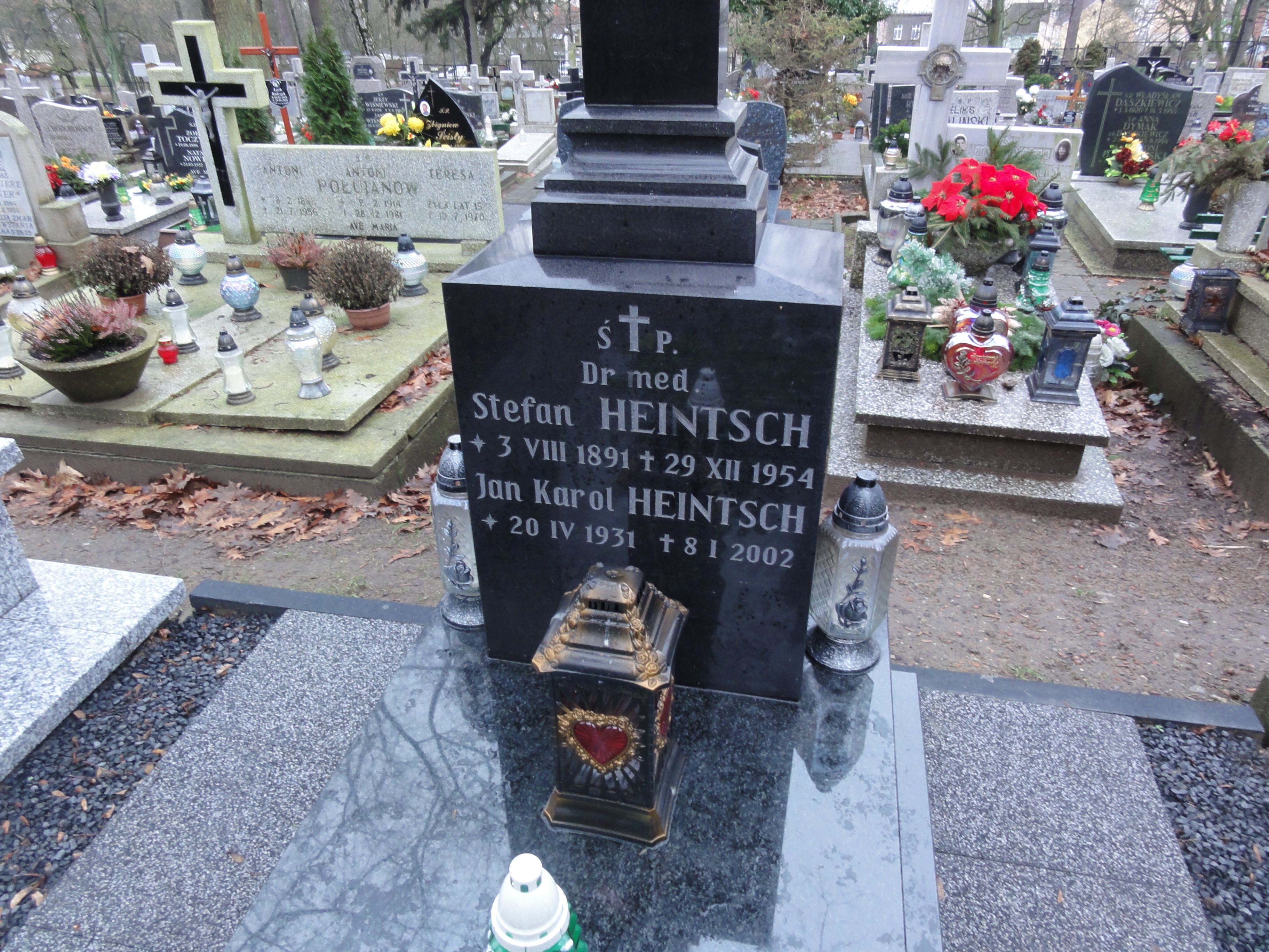 Stefan HEINTSCH 1891 Słupsk - Grobonet - Wyszukiwarka osób pochowanych