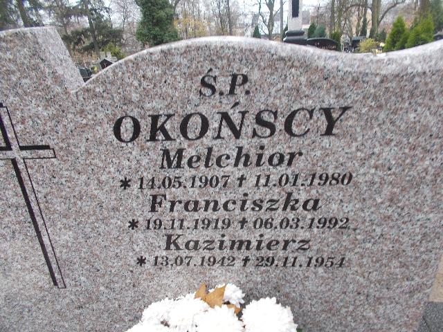 Kazimierz OKOŃSKI 1942 Słupsk - Grobonet - Wyszukiwarka osób pochowanych