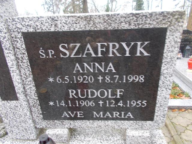 Rudolf SZAFRYK 1906 Słupsk - Grobonet - Wyszukiwarka osób pochowanych