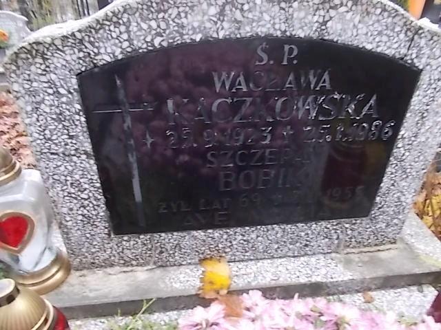 Hanna KACZKOWSKA 1949 Słupsk - Grobonet - Wyszukiwarka osób pochowanych