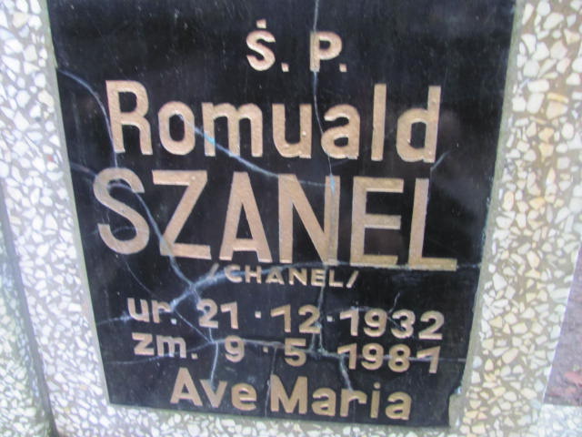 Romuald SZANEL 1932 Słupsk - Grobonet - Wyszukiwarka osób pochowanych