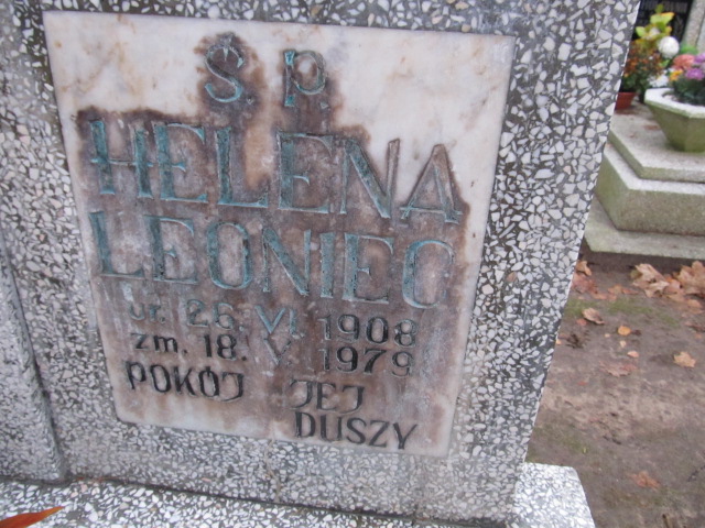 Helena LEONIEC 1908 Słupsk - Grobonet - Wyszukiwarka osób pochowanych