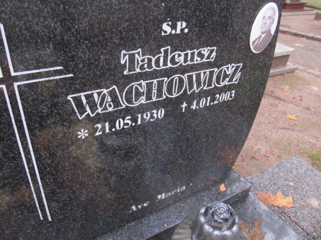 Tadeusz WACHOWICZ 1930 Słupsk - Grobonet - Wyszukiwarka osób pochowanych