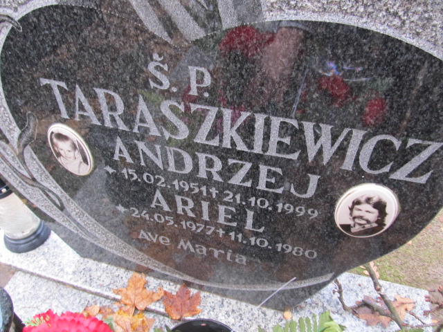 Andrzej TARASZKIEWICZ 1951 Słupsk - Grobonet - Wyszukiwarka osób pochowanych