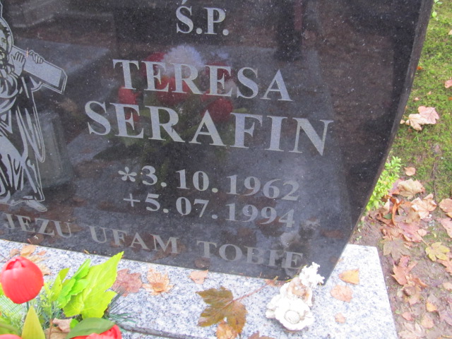 Teresa SERAFIN 1962 Słupsk - Grobonet - Wyszukiwarka osób pochowanych