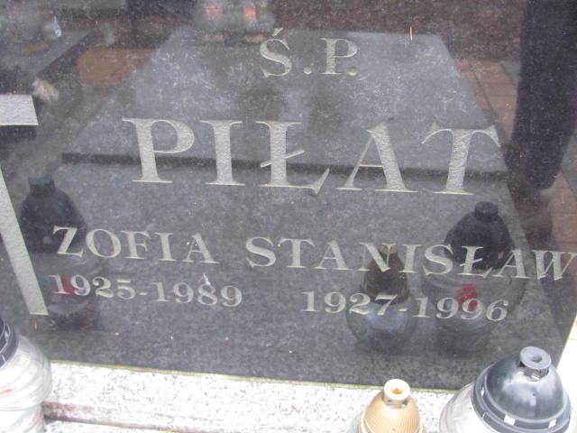 Stanisław PIŁAT 1927 Słupsk - Grobonet - Wyszukiwarka osób pochowanych