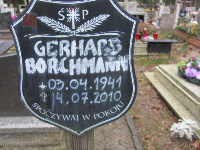Gerhard BORCHMANN 1941 Słupsk - Grobonet - Wyszukiwarka osób pochowanych