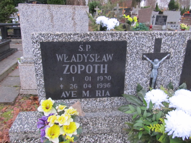 Władysław ZOPOTH 1920 Słupsk - Grobonet - Wyszukiwarka osób pochowanych