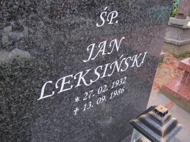 Helena LEKSIŃSKA 1935 Słupsk - Grobonet - Wyszukiwarka osób pochowanych