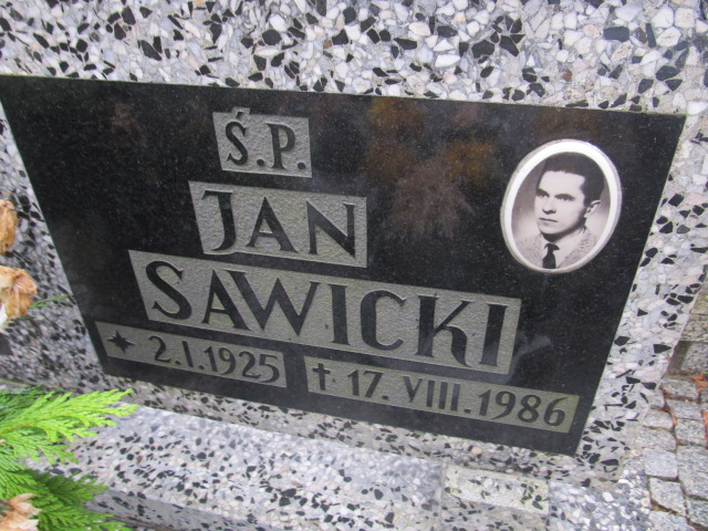 Jan SAWICKI 1925 Słupsk - Grobonet - Wyszukiwarka osób pochowanych