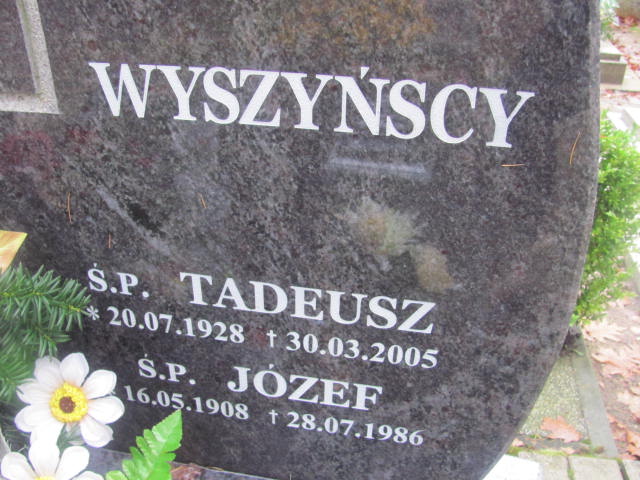 Janina WYSZYŃSKA 1930 Słupsk - Grobonet - Wyszukiwarka osób pochowanych