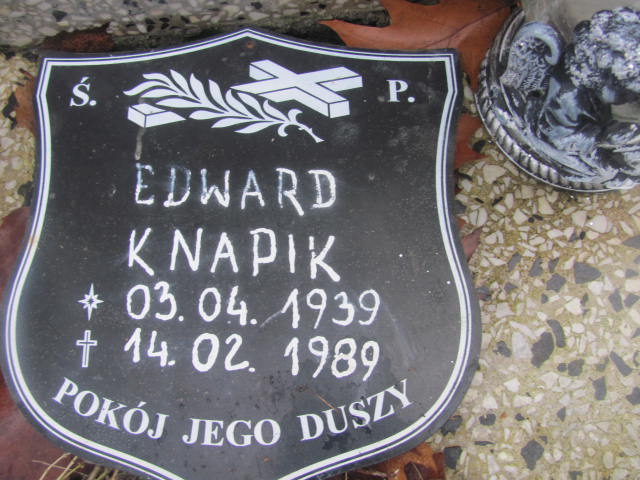 Edward Knapik 1939 Słupsk - Grobonet - Wyszukiwarka osób pochowanych