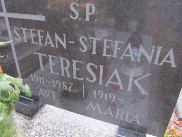 Stefania TERESIAK 1919 Słupsk - Grobonet - Wyszukiwarka osób pochowanych
