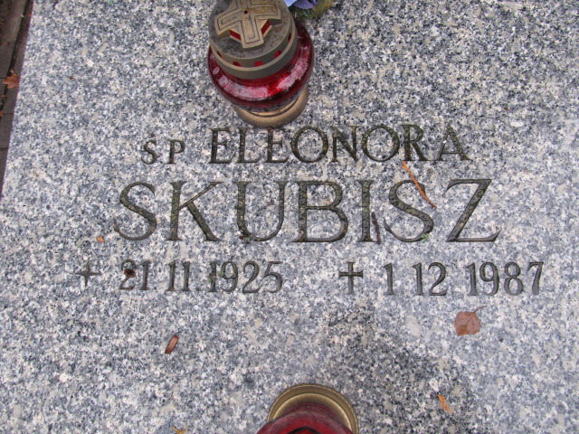 Eleonora Skubisz 1925 Słupsk - Grobonet - Wyszukiwarka osób pochowanych