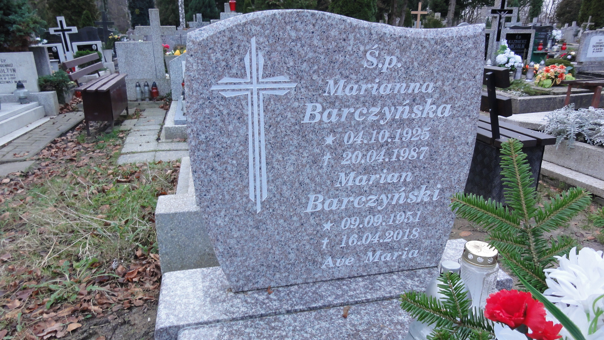 Marian BARCZYŃSKI 1951 Słupsk - Grobonet - Wyszukiwarka osób pochowanych