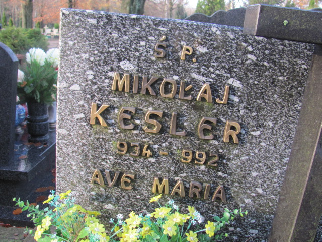 Krystyna KESLER 1935 Słupsk - Grobonet - Wyszukiwarka osób pochowanych