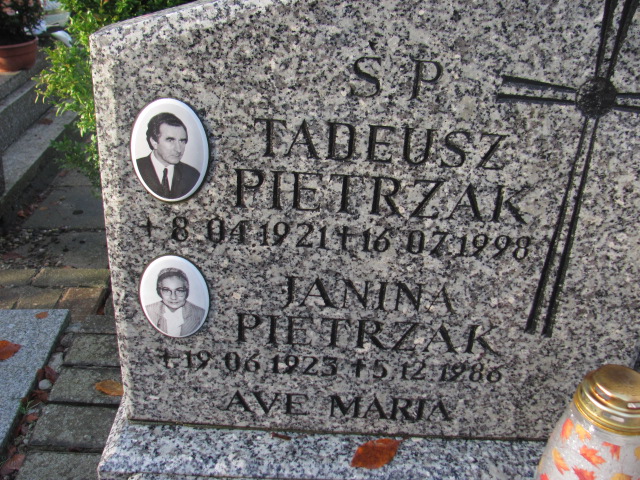 Janina Pietrzak 1923 Słupsk - Grobonet - Wyszukiwarka osób pochowanych