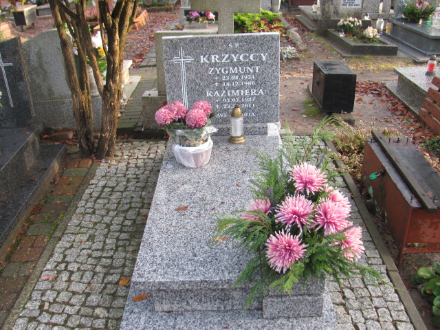 Grób KAZIMIERA KRZYCKA