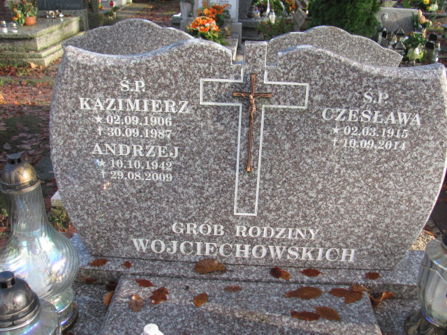 Piotr WOJCIECHOWSKI 1947 Słupsk - Grobonet - Wyszukiwarka osób pochowanych