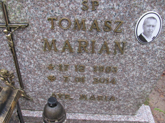 Tomasz MARIAN 1963 Słupsk - Grobonet - Wyszukiwarka osób pochowanych