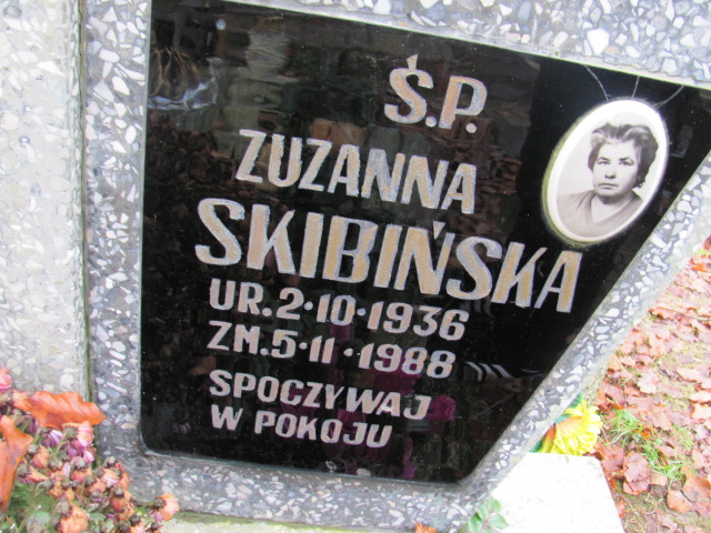 Zuzanna SKIBIŃSKA 1936 Słupsk - Grobonet - Wyszukiwarka osób pochowanych