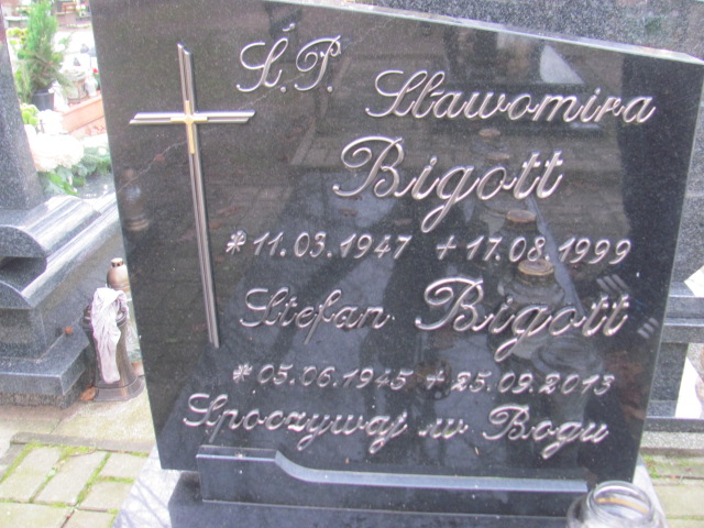 Sławomira BIGOTT 1947 Słupsk - Grobonet - Wyszukiwarka osób pochowanych