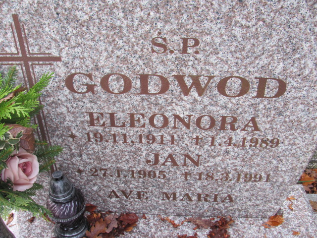 Eleonora GODWOD 1911 Słupsk - Grobonet - Wyszukiwarka osób pochowanych