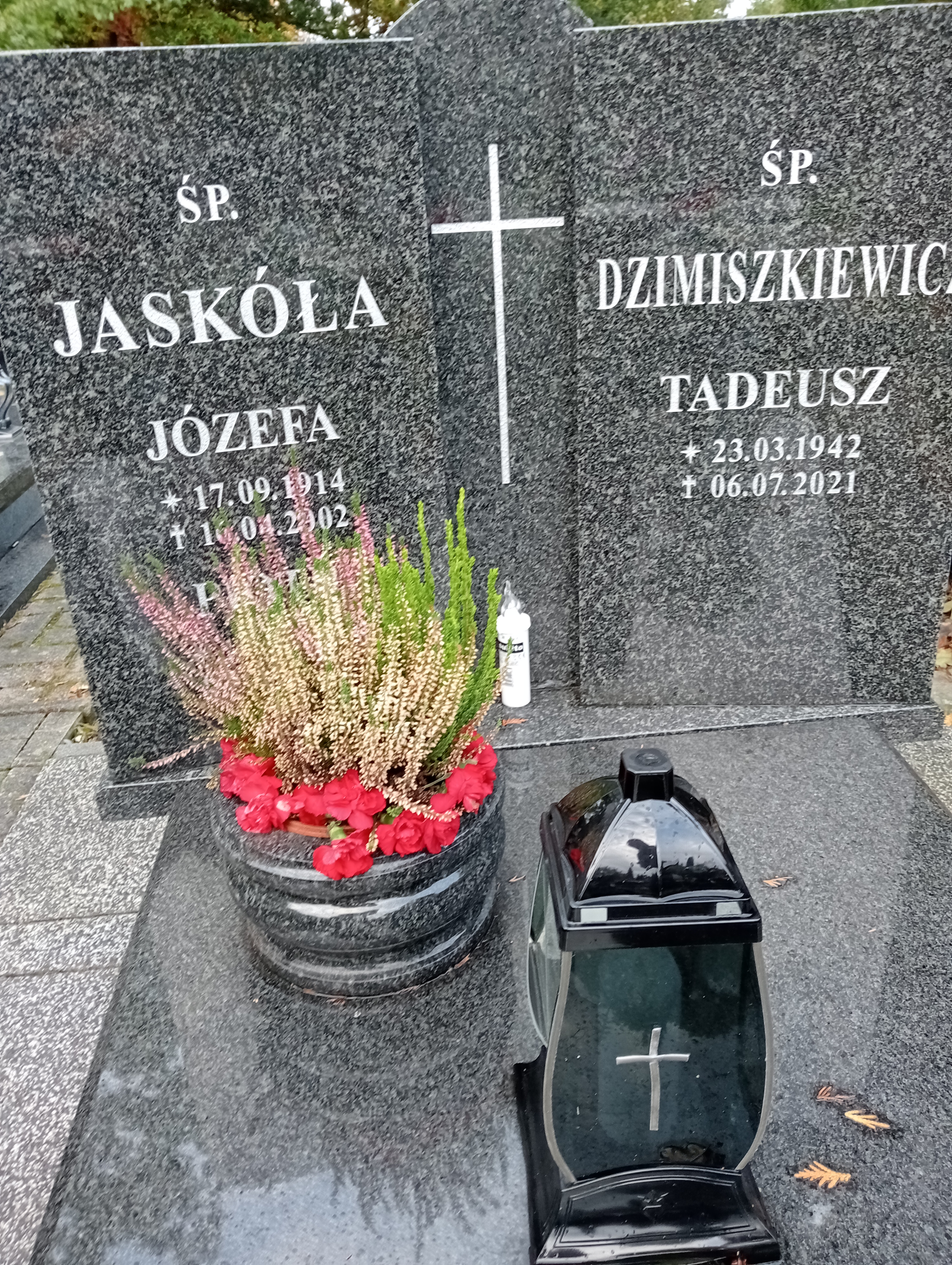 Józefa JASKÓŁA 1914 Słupsk - Grobonet - Wyszukiwarka osób pochowanych