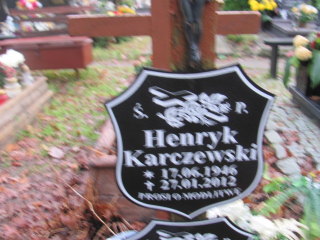 Henryk KARCZEWSKI 1946 Słupsk - Grobonet - Wyszukiwarka osób pochowanych