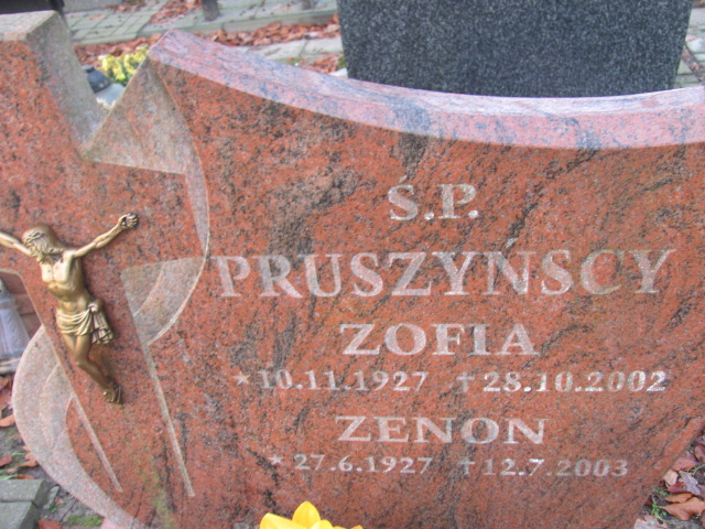 Zenon PRUSZYŃSKI 1927 Słupsk - Grobonet - Wyszukiwarka osób pochowanych