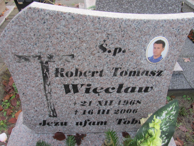 Robert WIĘCŁAW 1968 Słupsk - Grobonet - Wyszukiwarka osób pochowanych