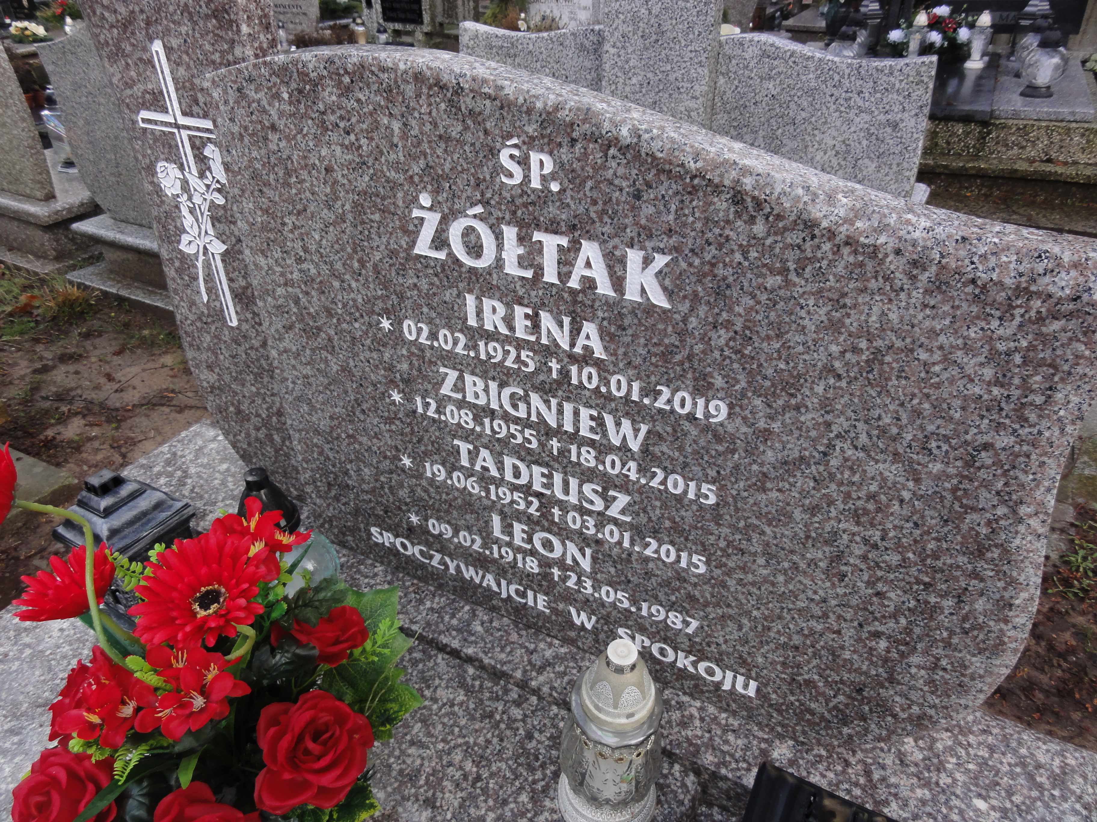 Grób ZBIGNIEW ŻÓŁTAK