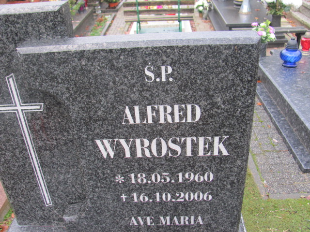 Alfred WYROSTEK 1960 Słupsk - Grobonet - Wyszukiwarka osób pochowanych