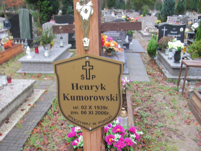 Henryk KUMOROWSKI 1939 Słupsk - Grobonet - Wyszukiwarka osób pochowanych