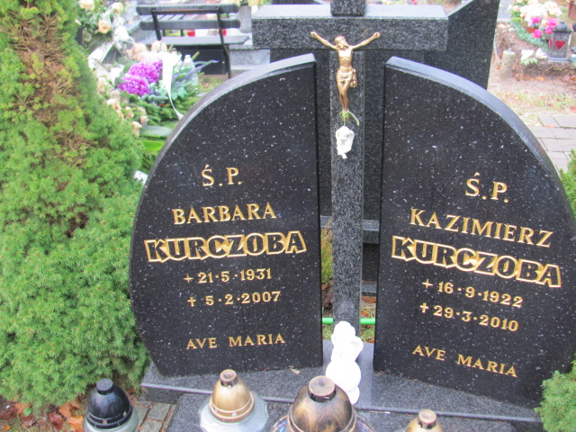 Barbara KURCZOBA 1931 Słupsk - Grobonet - Wyszukiwarka osób pochowanych
