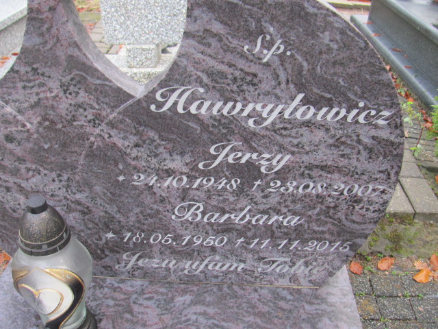 Barbara HAWRYŁOWICZ 1950 Słupsk - Grobonet - Wyszukiwarka osób pochowanych