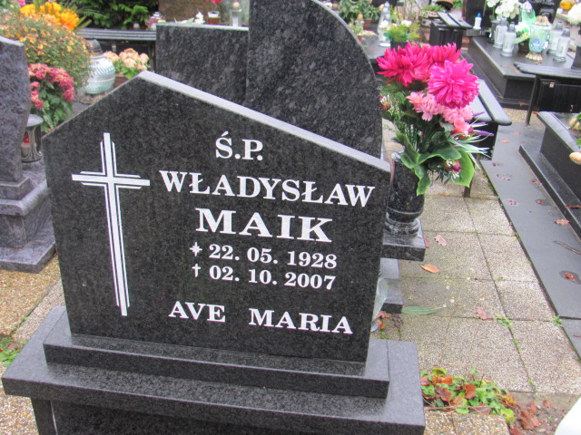 Władysław MAIK 1928 Słupsk - Grobonet - Wyszukiwarka osób pochowanych