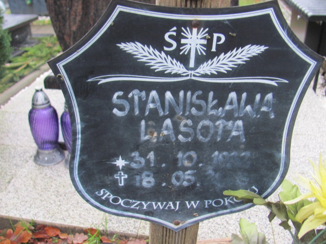 Stanisława LASOTA 1932 Słupsk - Grobonet - Wyszukiwarka osób pochowanych