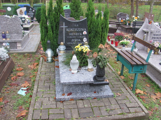Grób ZOFIA KOSTRZEWA