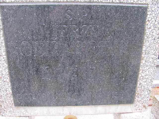 Jerzy OLIZARCZYK 1913 Słupsk - Grobonet - Wyszukiwarka osób pochowanych