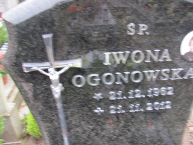 Iwona OGONOWSKA 1962 Słupsk - Grobonet - Wyszukiwarka osób pochowanych