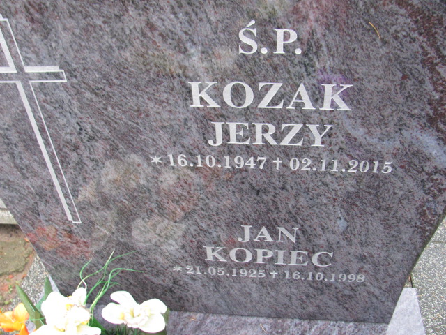 Jan KOPIEC 1925 Słupsk - Grobonet - Wyszukiwarka osób pochowanych