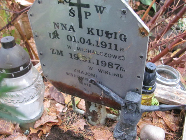 Anna KULIG 1911 Słupsk - Grobonet - Wyszukiwarka osób pochowanych