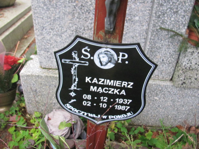 Kazimierz MĄCZKA 1937 Słupsk - Grobonet - Wyszukiwarka osób pochowanych